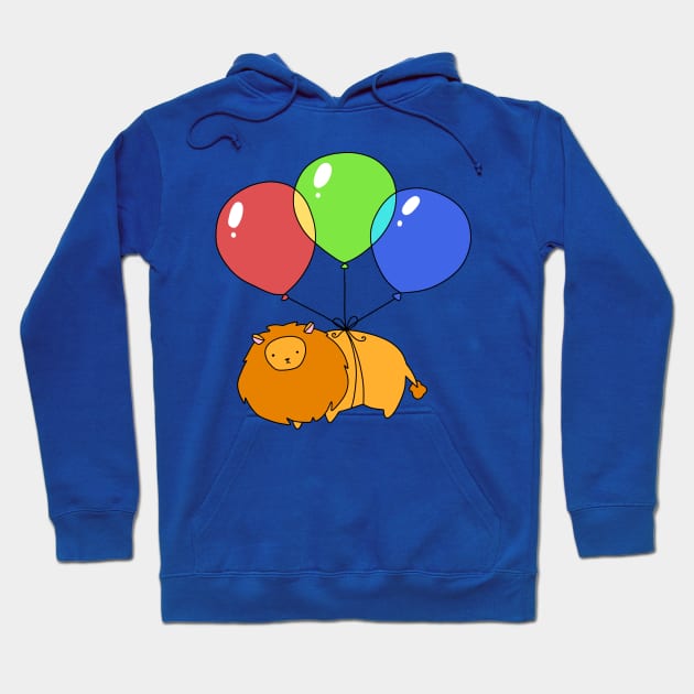 Balloon Lion Hoodie by saradaboru